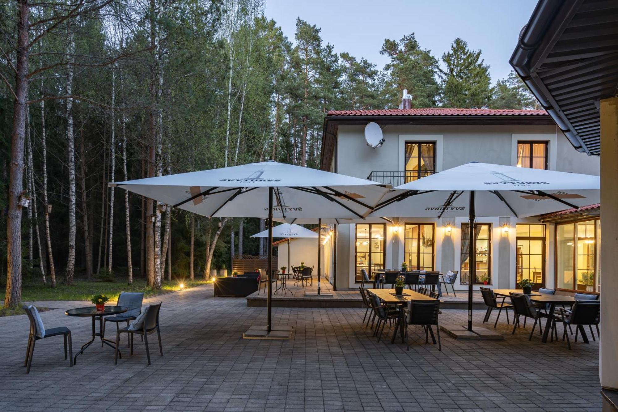 Hotel Pusyno Namai Tirkšliai Exterior foto