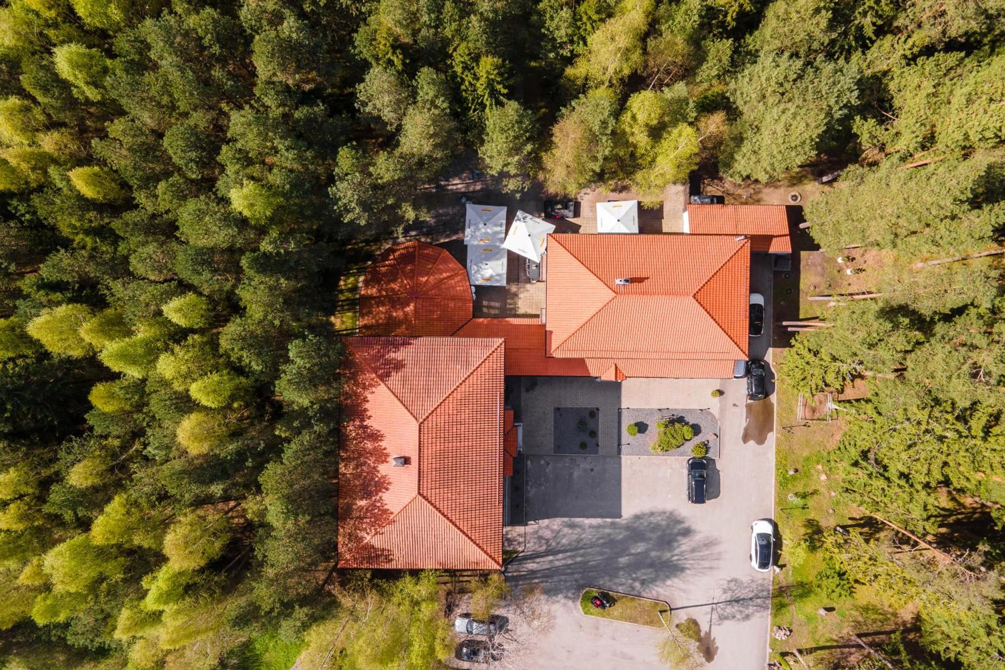 Hotel Pusyno Namai Tirkšliai Exterior foto